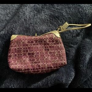 Coach wristlet